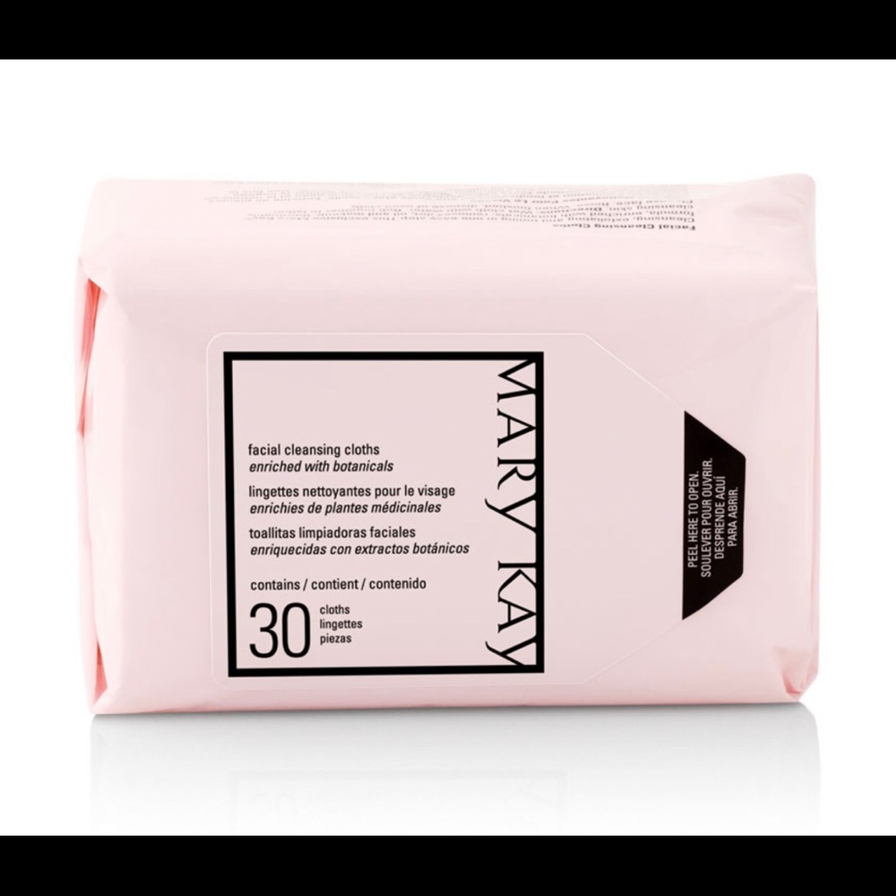 Facial cleansing cloths